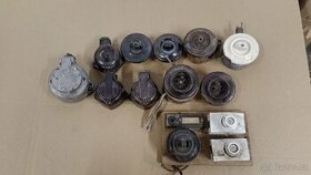 Staré vypínače a zasuvky