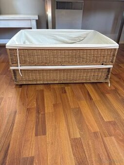 2ks proutěné úložné koše Ikea