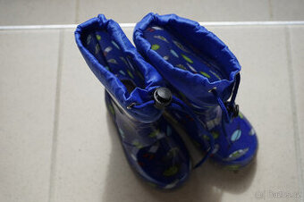 Chlapecké holínky modré, zn. KTR, vel. 23