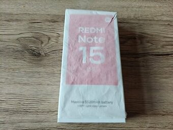 Xiaomi Redmi Note 15 5G 8GB/256GB Black-Nový