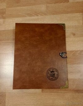 Album na bankovky, hnědý, novy