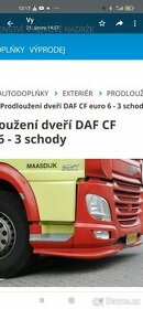 Prodloužení dveří DAF CF 6 - 3 schody