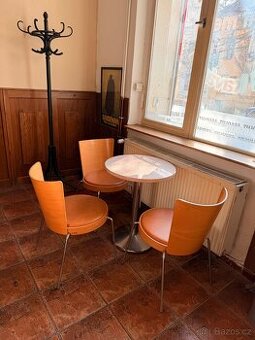 🪑 TON židle – 4 ks, dřevěné, kavárenský styl