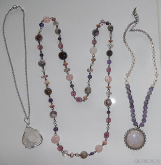 Náhrdelníky z minerálů