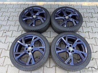 4x al kola 5x100 + pneu letní 215/45 R18
