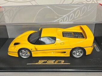 BBR Ferrari F50 Coupe Giallo Modena resin model 1/18