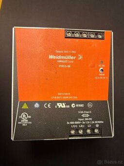 Weidmüller PRO-M CP M SNT3 500W 24V 20A