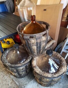 Prodám demižony 50l, 30l, 20l