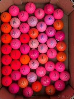 Prodám růžové golfové míčky kvality A.