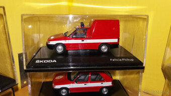 Model Abrex Škoda Felicia Pickup-Hasiči.1996.