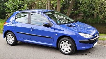 Peugeot 206 1.1i, klimatizace, najeto 84t. km 