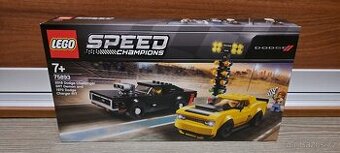 LEGO 75893 - Dodge Challenger, Charger -Speed Champions NOVÉ