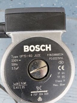 Oběhové čerpadlo Bosch Junkers Novastar