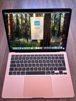 Macbook Air 13” 2020 zlatá