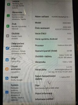 Prodám tablet Huawei