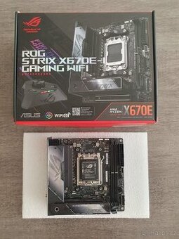 ASUS ROG STRIX X670E-I GAMING WIFI - mini-ITX AM5, komplet