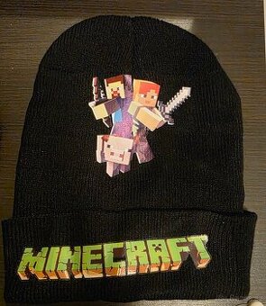 Čepice Minecraft - nová