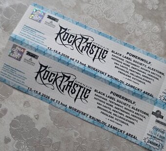 Rock Castle 13.8.-15.8.2026 Celofestivalove vstupenky