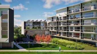 Prodej novostavby bytu 1+kk 28m2, s balkonem 6m2, rezidence 