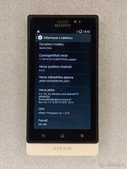 Sony Xperia Sola MT27i – funkční smartphone