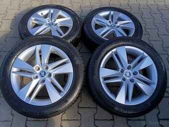 Originální zimní alu kola Škoda Superb III 5x112 R17 Markab