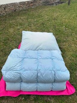 Péřové prošívané peřiny, polštáře
