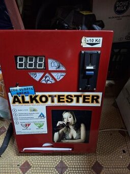 Nástěnný alkotester.