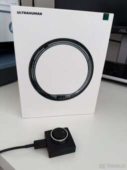 Ultrahuman Ring Air Space Silver – Velikost 8 -Top stav