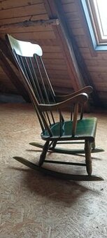 Houpací křeslo vintage