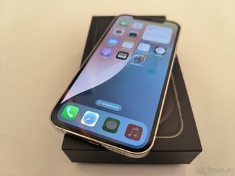 apple iphone 12 PRO 128gb Silver / Batéria 100%