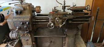 Soustruh TOS Žebrák S 28 – plně funkční + příslušenství