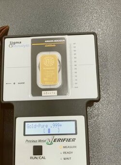 Investiční zlatý slitek 1 Oz (31,1 g)  Argor Heraeus