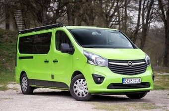Opel Vivaro 1.6 CDTI BiTurbo, 92kW, Obytná dodávka