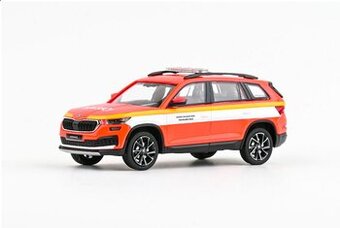 Model-Škoda Kodiaq FL (2021) 1:43-Hasiči..ABREX.