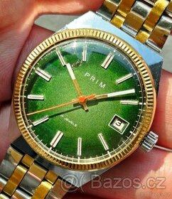 Československé mechanické vintage hodinky PRIM ala Rolex