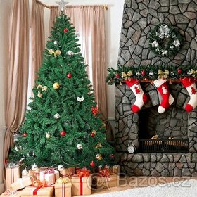 [AKCE]Vánoční stromek Nový 228cm vánoční stromek LED