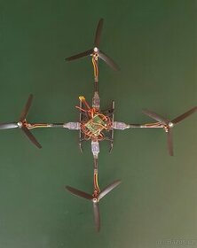 Quadcoptera HobbyKing trubkový karbonový rám 500x500x10mm - 1