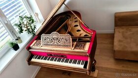 Prodám starožitný klavír, křídlo Schrimpf z 19. století