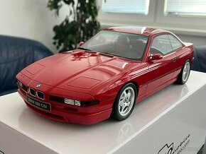 1:12 BMW 850 CSI (E31) - Červená - OttOmobile Limited Edt.