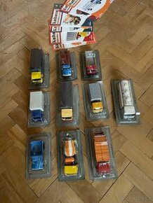 De Agostini 10x modelů retro náklaďáků