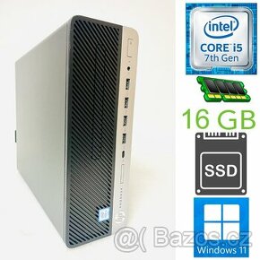 HP Prodesk 600 G3: INTEL i5-7500/ 16GB/ SSD 256/ W11/ záruka