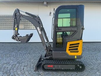 MINIBAGR JKW - 20 CAB, motor KUBOTA, nový stroj
