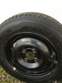 Plechové disky na pneu 155/70 R 13 + pneu Barum Brilantis
