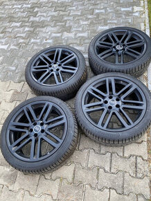 P:zimní alu sadu 8Jx20H2 ET25 originál Audi RS6 černé