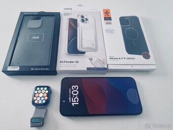 iPhone 15 PRO MAX. 256GB a Apple Watch 7