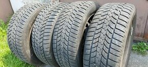 Prodám téměř nové pneu Sava Eskimo 235-55 R17 i s disky 5x10