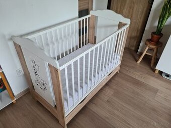 Detska postylka 120x60 s uloznym prostorem