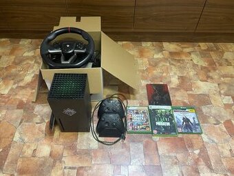 Prodám Xbox Series X – výhodný komplet