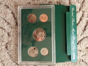 Sada mincí 1998, proof, USA