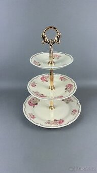Porcelánový etažer, Moritz Zdekauer
